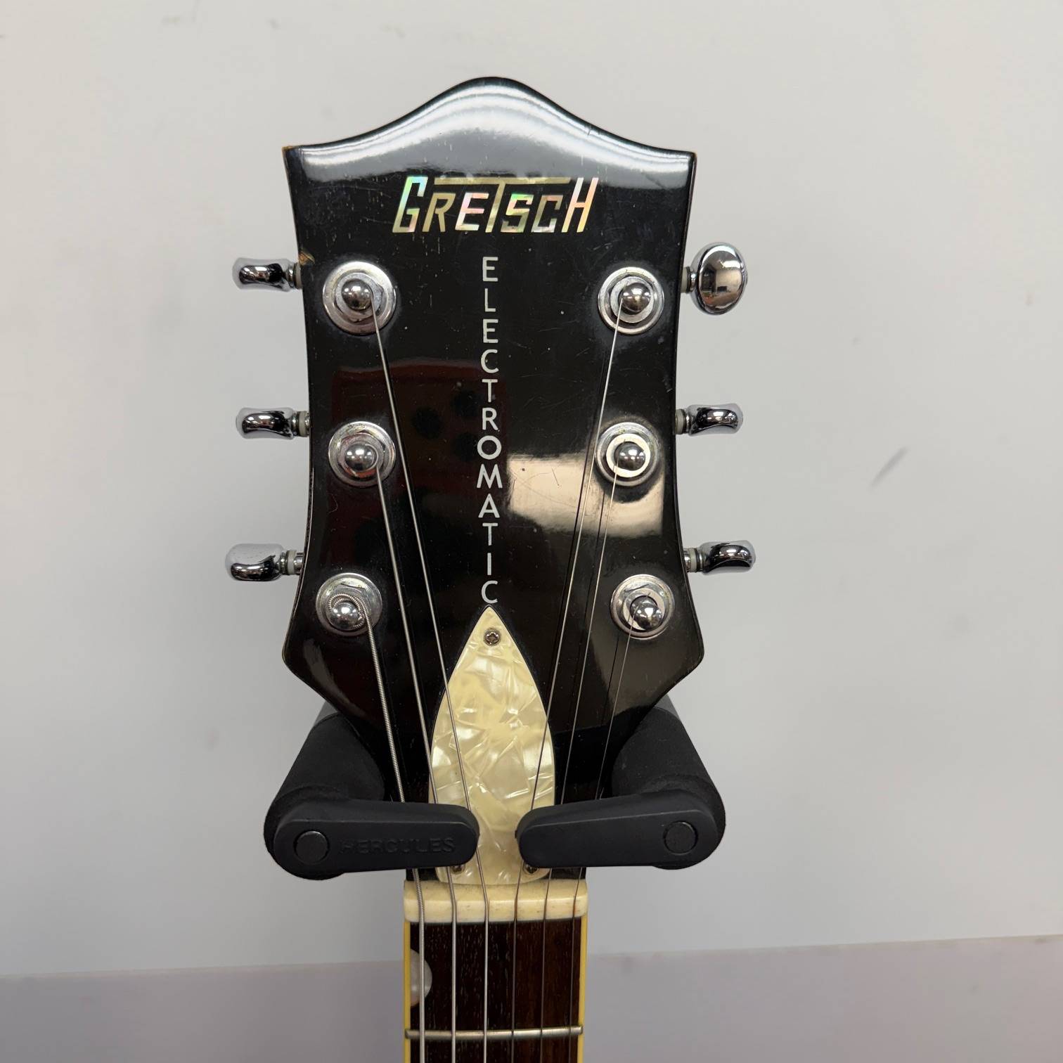 Used Gretsch Guitars G5125 Electromatic Hollowbody With Bigsby Tailpiece Electric Guitar Made in Korea with Case 2005 Firebird Red (Copy) - Image 4