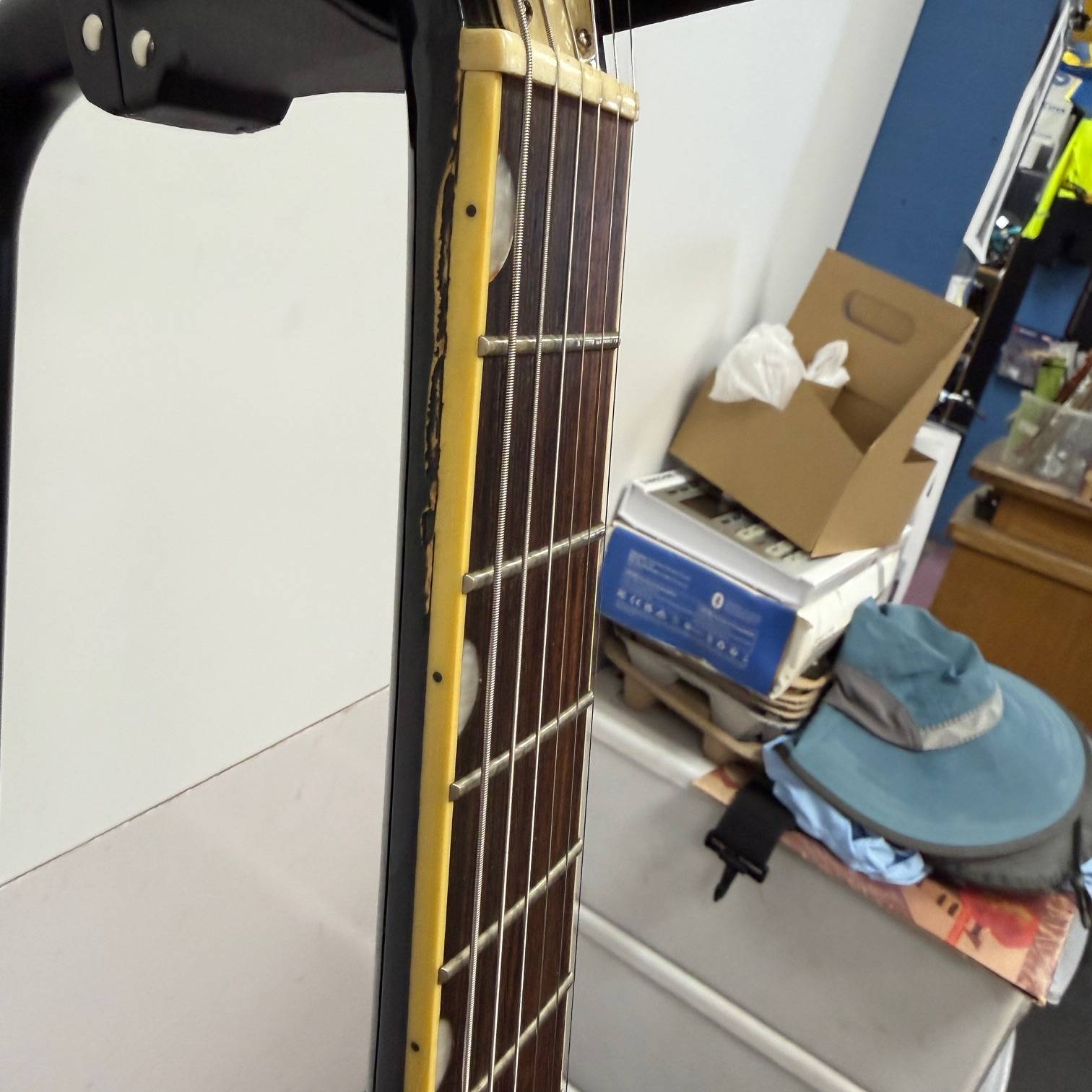 Used Gretsch Guitars G5125 Electromatic Hollowbody With Bigsby Tailpiece Electric Guitar Made in Korea with Case 2005 Firebird Red (Copy) - Image 6