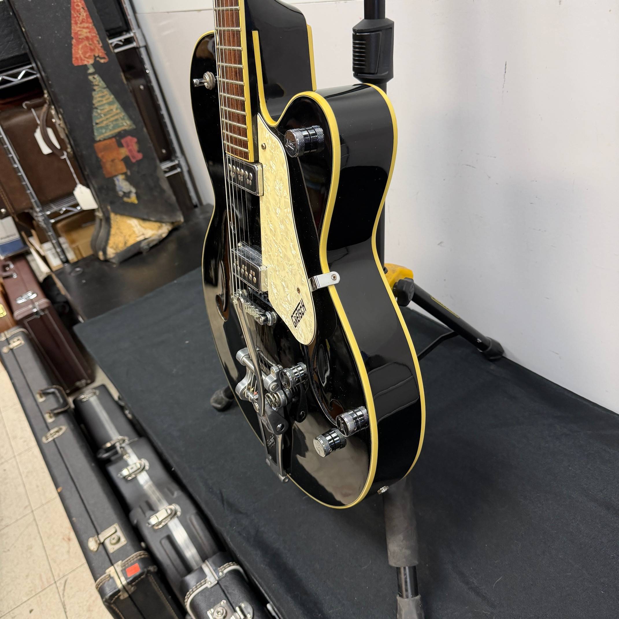 Used Gretsch Guitars G5125 Electromatic Hollowbody With Bigsby Tailpiece Electric Guitar Made in Korea with Case 2005 Firebird Red (Copy) - Image 13