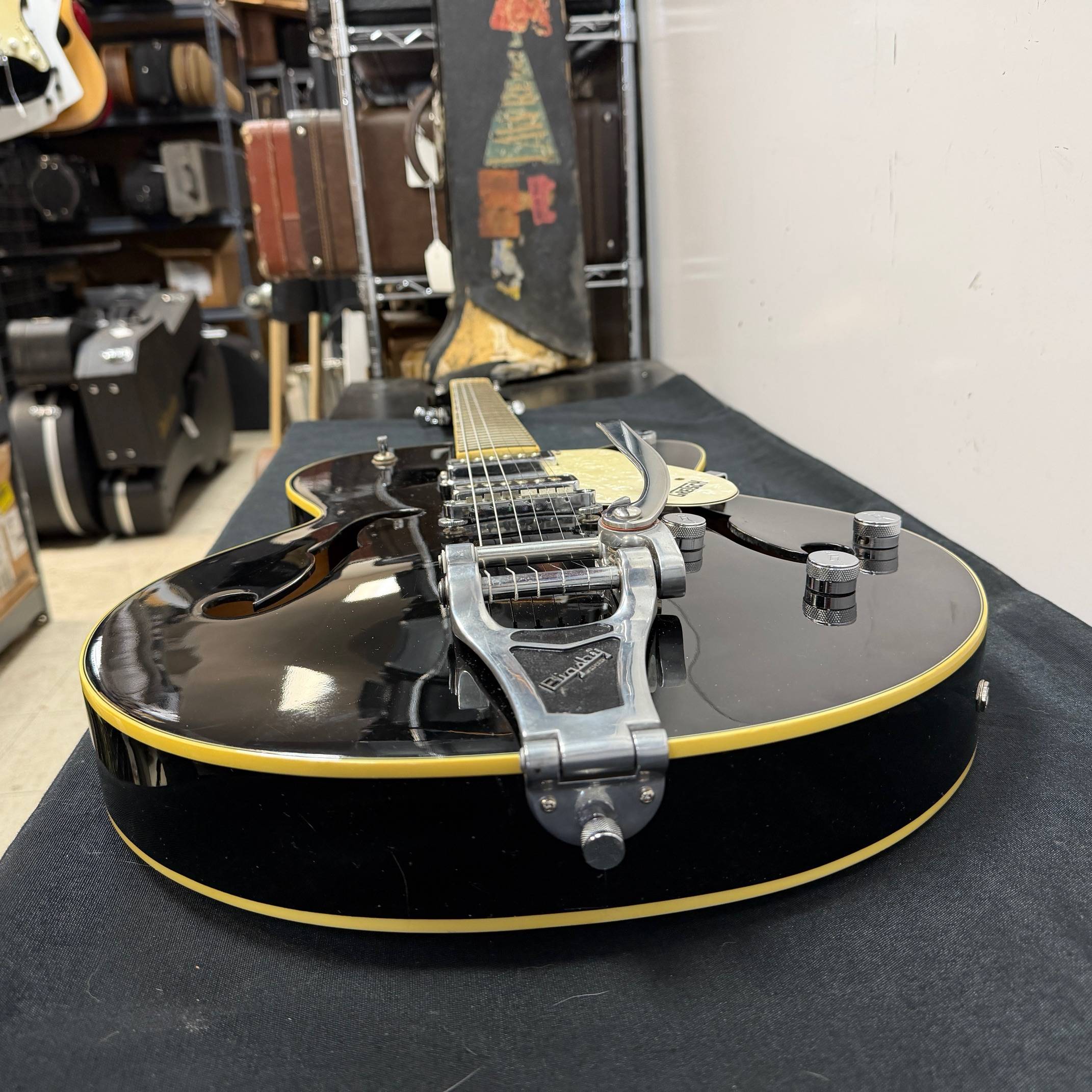 Used Gretsch Guitars G5125 Electromatic Hollowbody With Bigsby Tailpiece Electric Guitar Made in Korea with Case 2005 Firebird Red (Copy) - Image 23