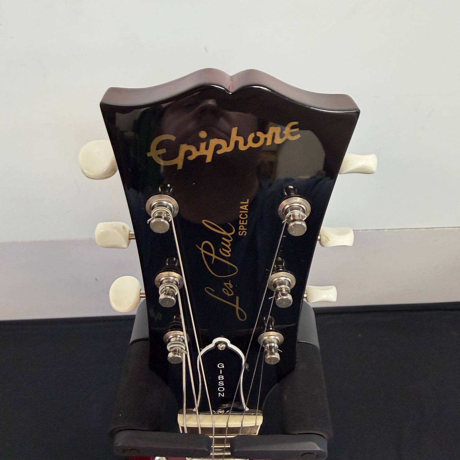 Used Epiphone Les Paul Special LQ Series Electric Guitar Cherry Red Made in Japan with Hard Case 2006 - Image 5