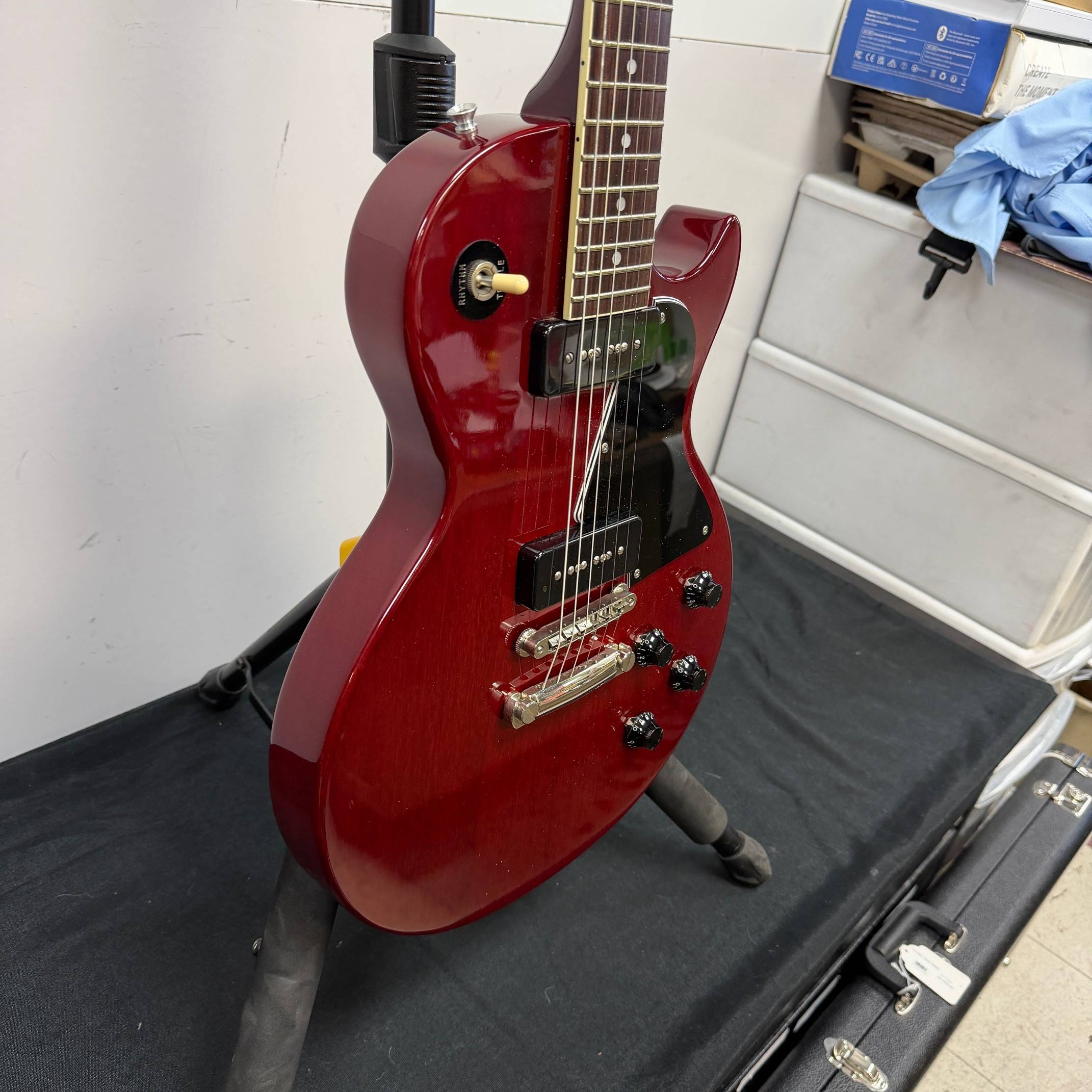 Used Epiphone Les Paul Special LQ Series Electric Guitar Cherry Red Made in Japan with Hard Case 2006 - Image 10