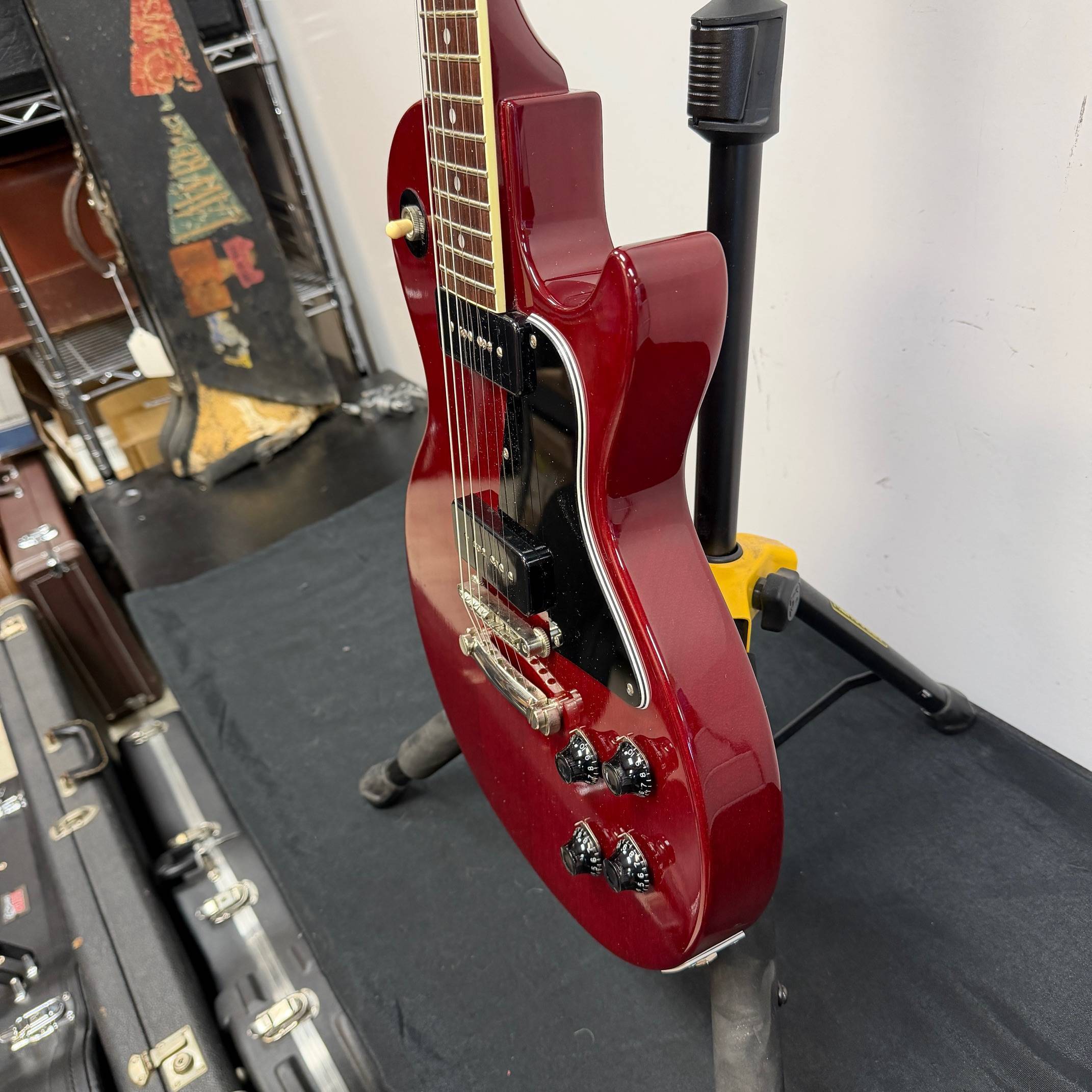 Used Epiphone Les Paul Special LQ Series Electric Guitar Cherry Red Made in Japan with Hard Case 2006 - Image 11