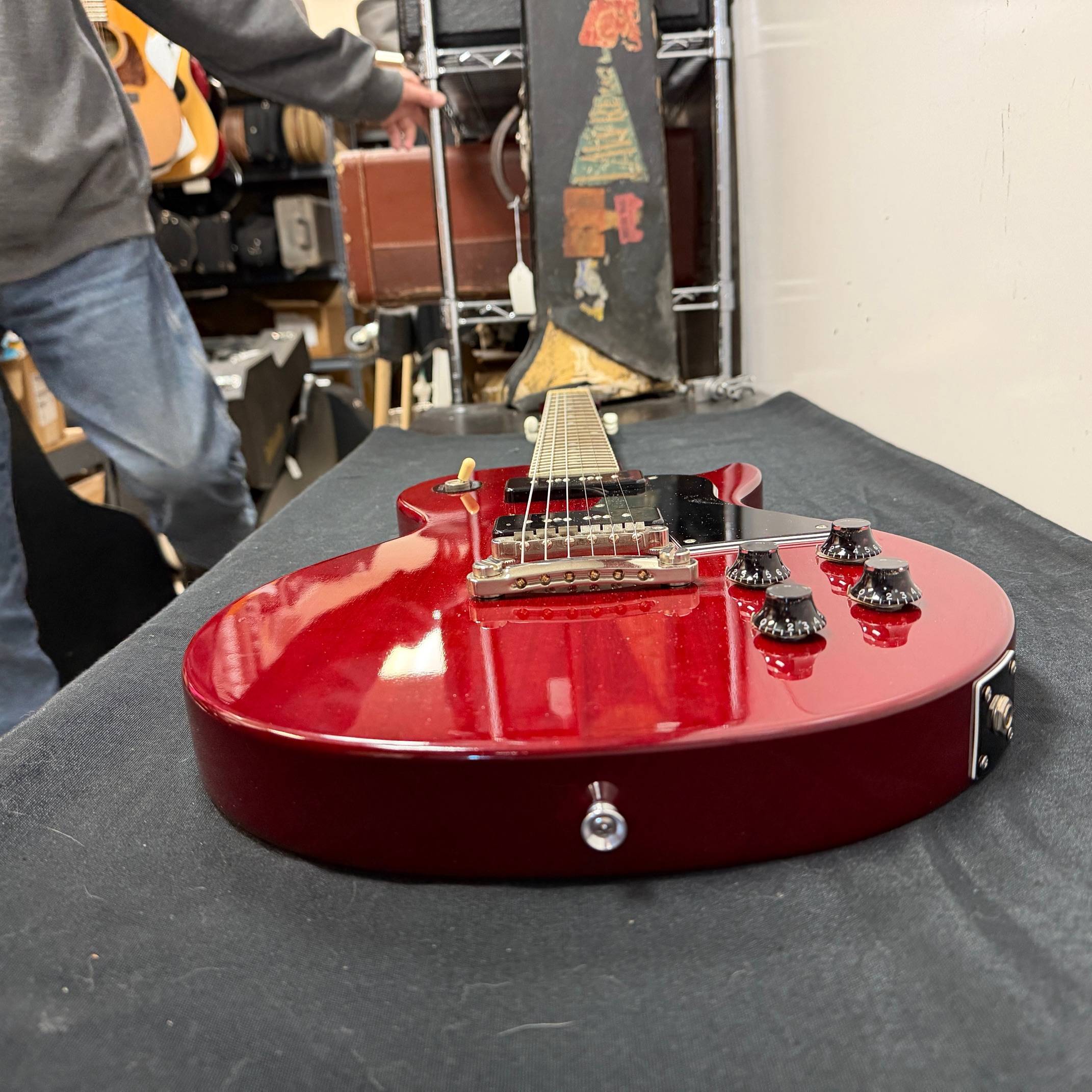 Used Epiphone Les Paul Special LQ Series Electric Guitar Cherry Red Made in Japan with Hard Case 2006 - Image 21