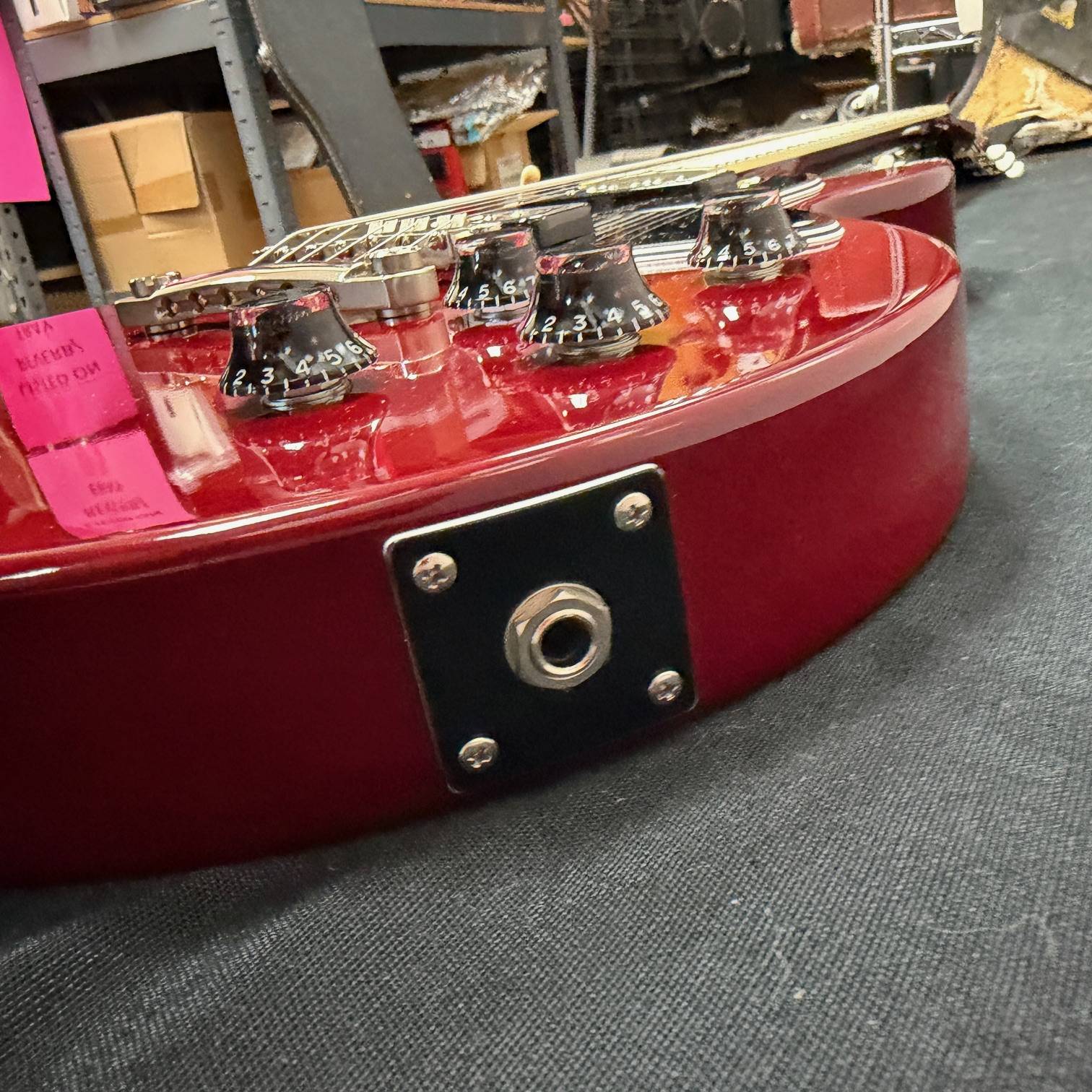 Used Epiphone Les Paul Special LQ Series Electric Guitar Cherry Red Made in Japan with Hard Case 2006 - Image 22