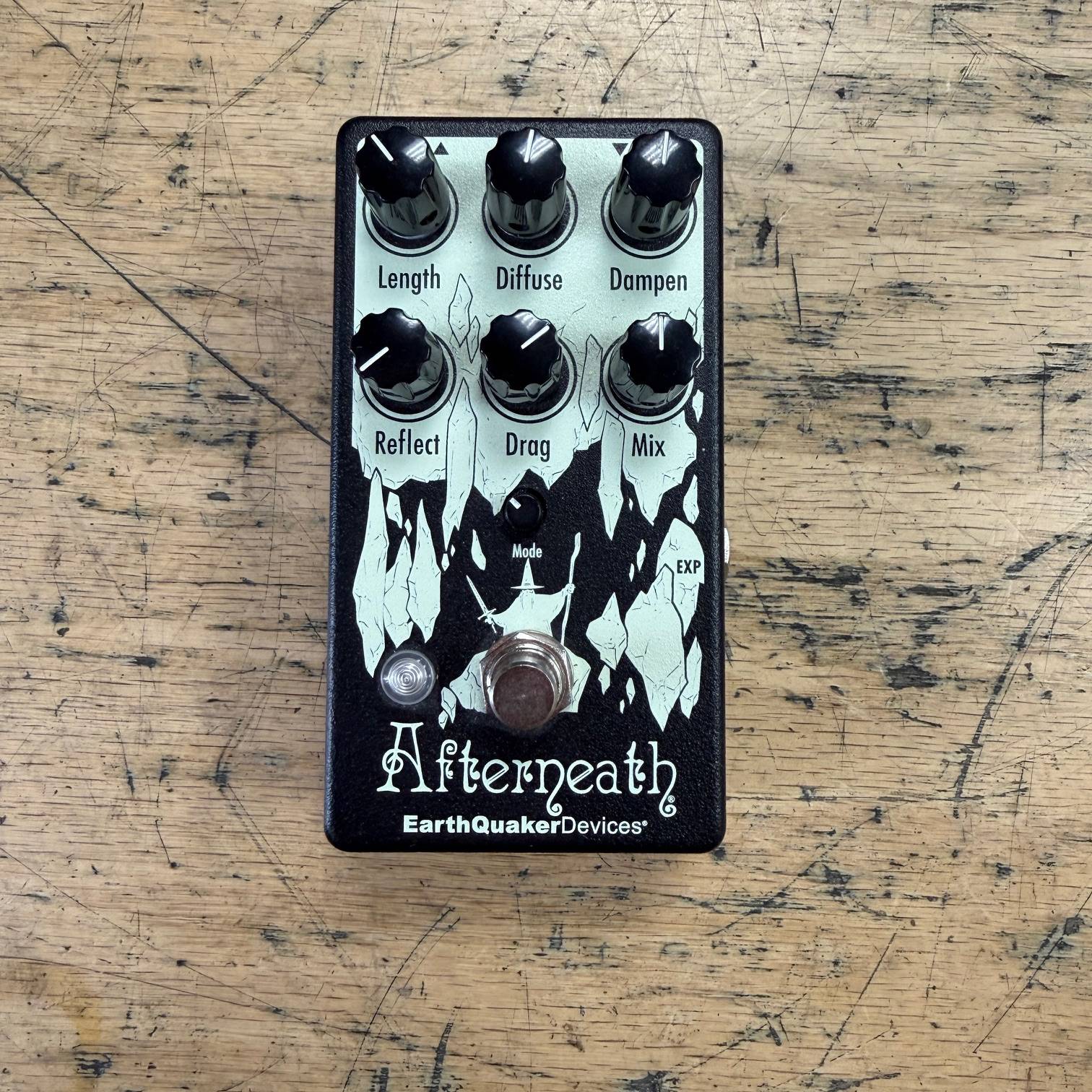 Used EarthQuaker Devices Afterneath Otherworldly Reverberation Machine V3 Reverb Guitar Pedal with Original Box - Image 2