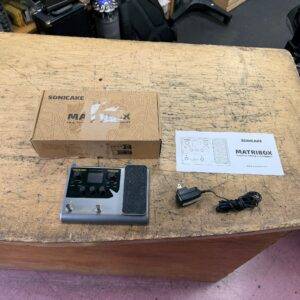 Used Sonicake Matribox QME-50 Multi Effects Guitar Pedal with Original Box & AC Adapter