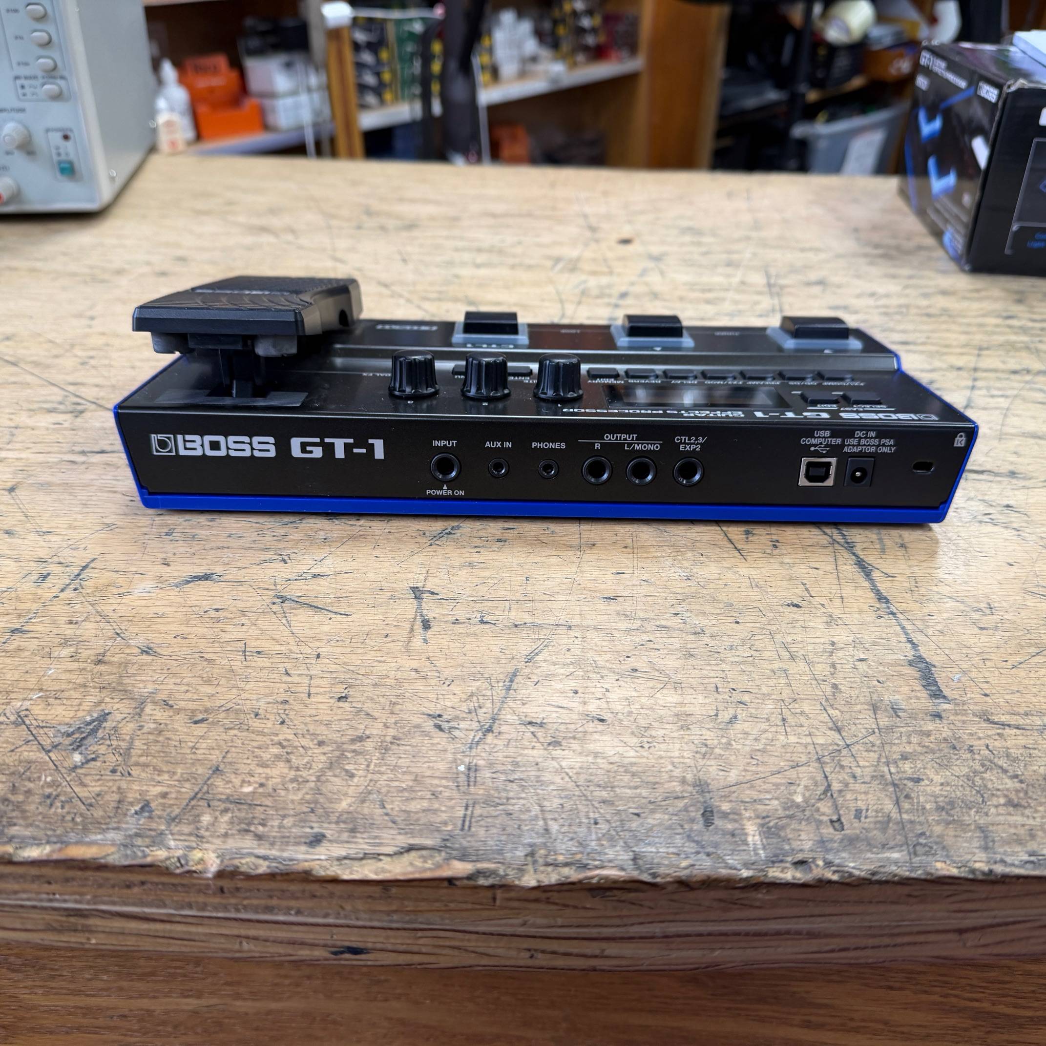 Used BOSS GT-1 Guitar Multi-Effects Processor Guitar Pedal with Original Box and Manual - Image 7