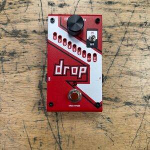 Used DigiTech Drop Polyphonic Drop-tune Pitch-shift Guitar Pedal - Red Drop-V-01