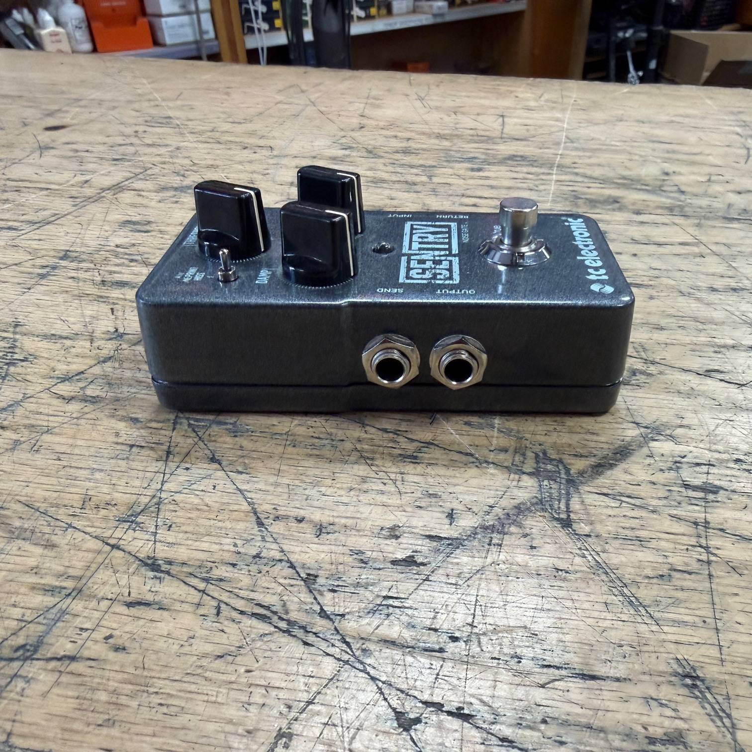 Used TC Electronic Sentry Noise Gate Guitar Pedal | Metro Gnome Music