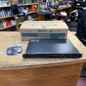 Used Tascam CD-400U CD / SD / USB Player with Bluetooth in Original Box