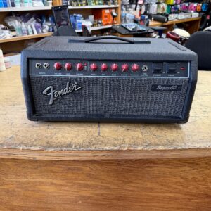 Vintage Fender Super 60 Tube Guitar Amp Amplifier Head Just Serviced Red Knobs LL66385