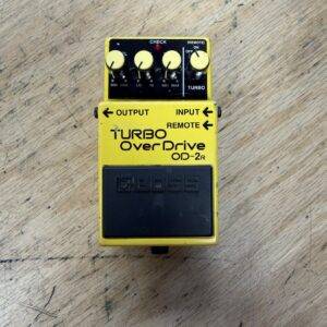 Used Boss OD-2R Turbo OverDrive Guitar Pedal