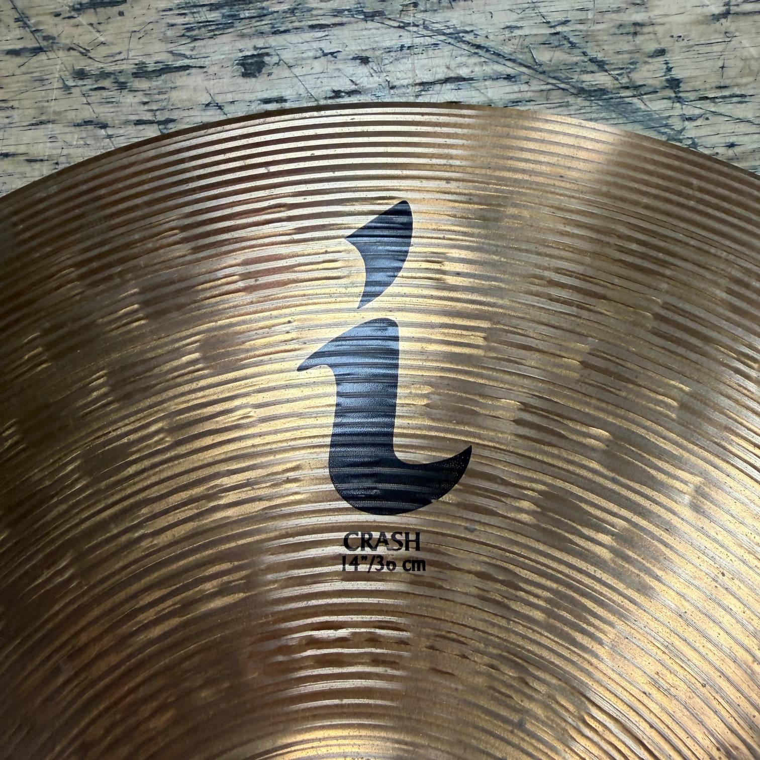 Used Zildjian i Series 14" Crash Cymbal 660 grams - Image 2