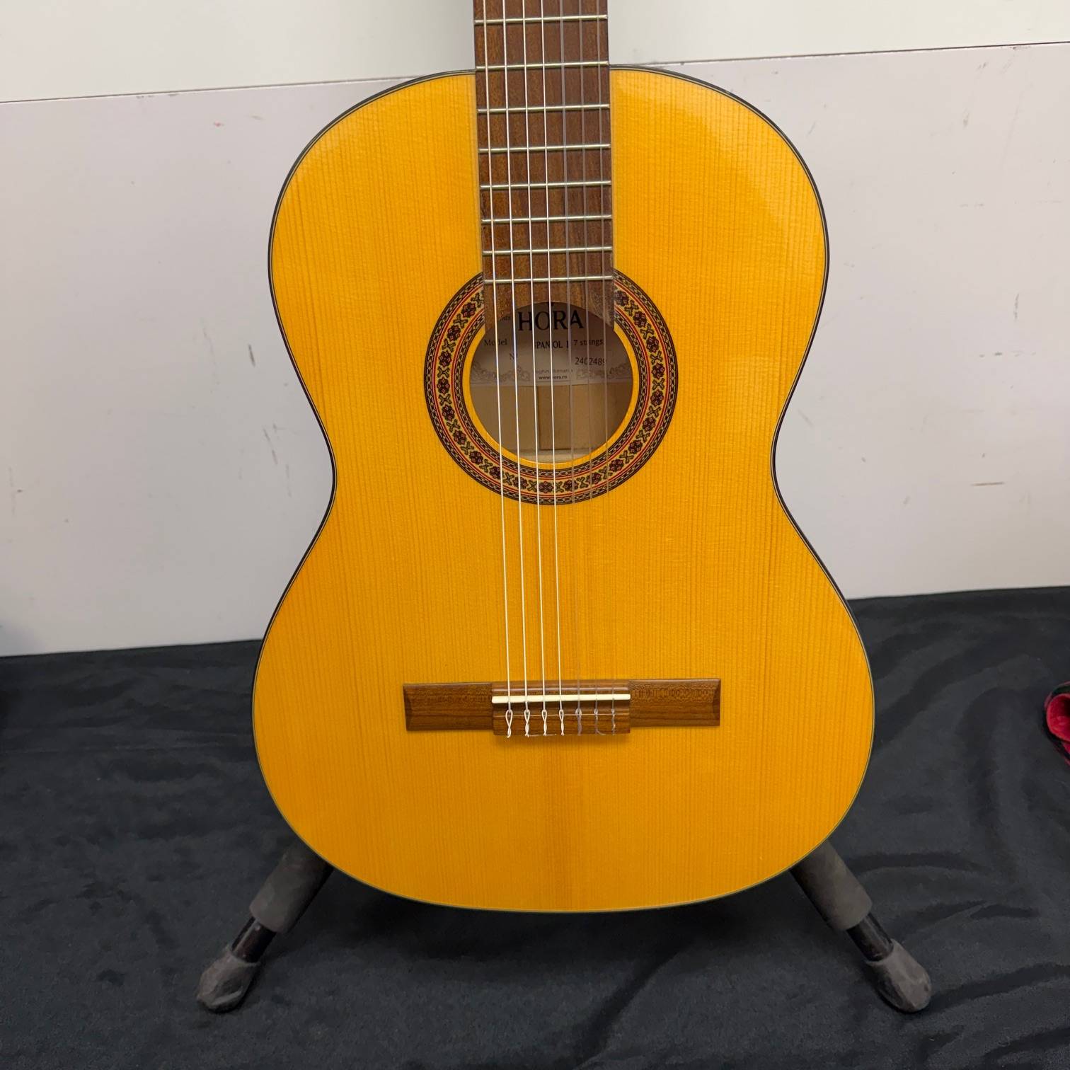 Used Hora Spaniol II 7-String Classical Guitar - Image 6