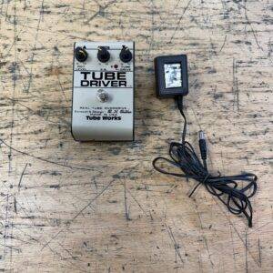 Used Tube Works Tube Driver Real Tube Overdrive Guitar Pedal with Original AC Adapter