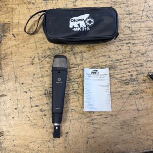 Used Oktava MK-219 Cardioid Condenser Mic Microphone with original bag