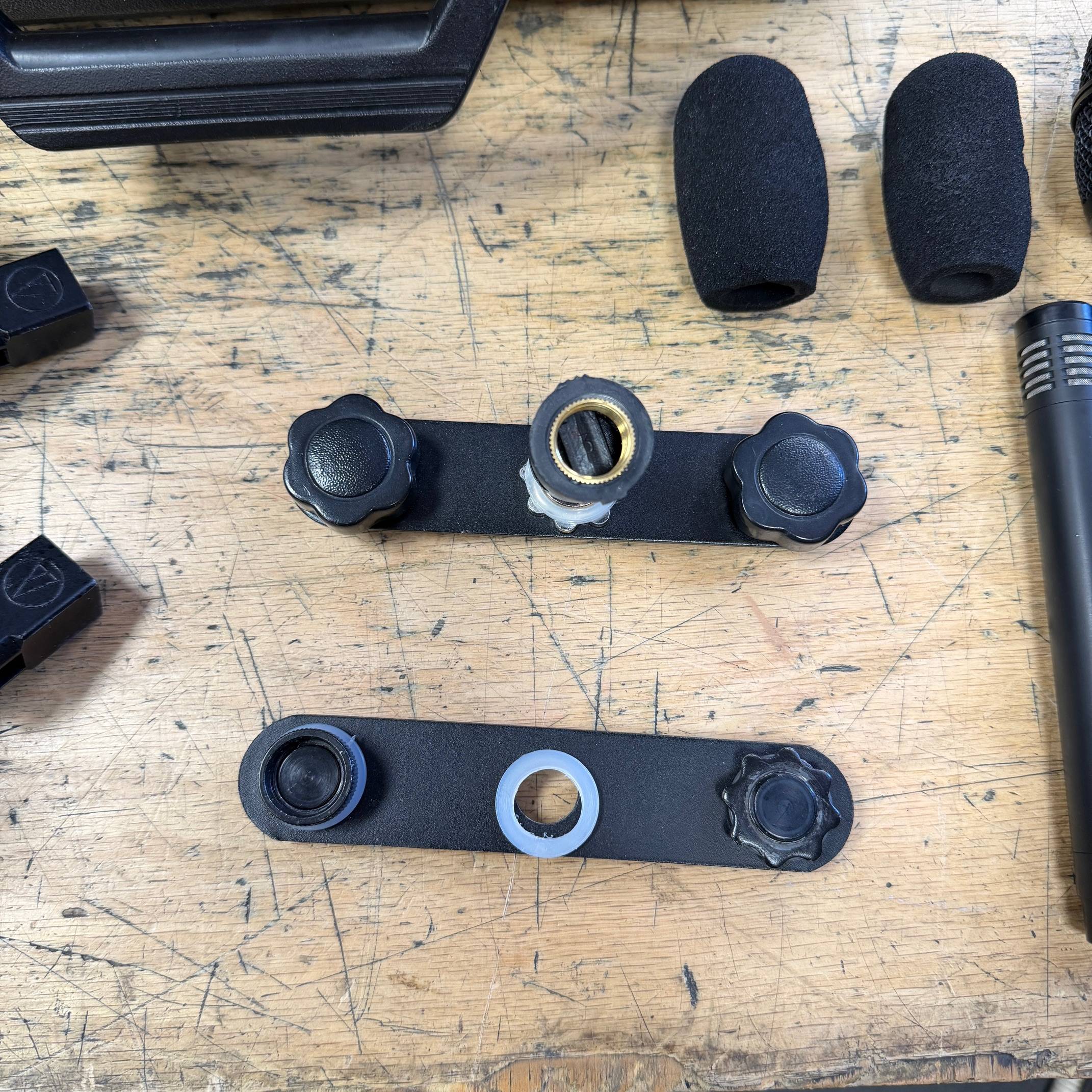 Used Audio-Technica AT4041 Small-Diaphragm Condenser Microphone Pair with Case - Image 4