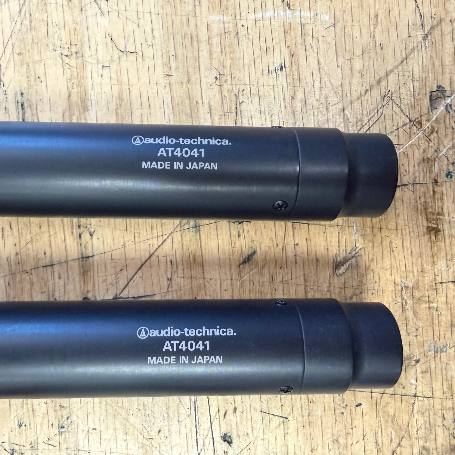 Used Audio-Technica AT4041 Small-Diaphragm Condenser Microphone Pair with Case - Image 6