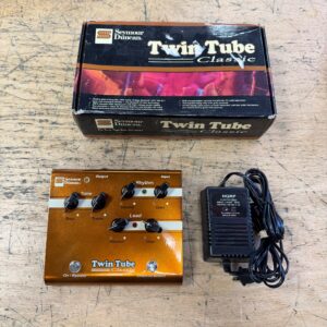 Used Seymour Duncan SFX-03 Twin Tube Classic Guitar Preamp Overdrive Pedal with Box & AC Adapter