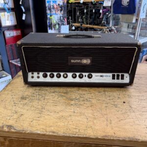 Vintage Sunn Solarus 60-watt Tube Guitar Amp Amplifier Head Made in the USA