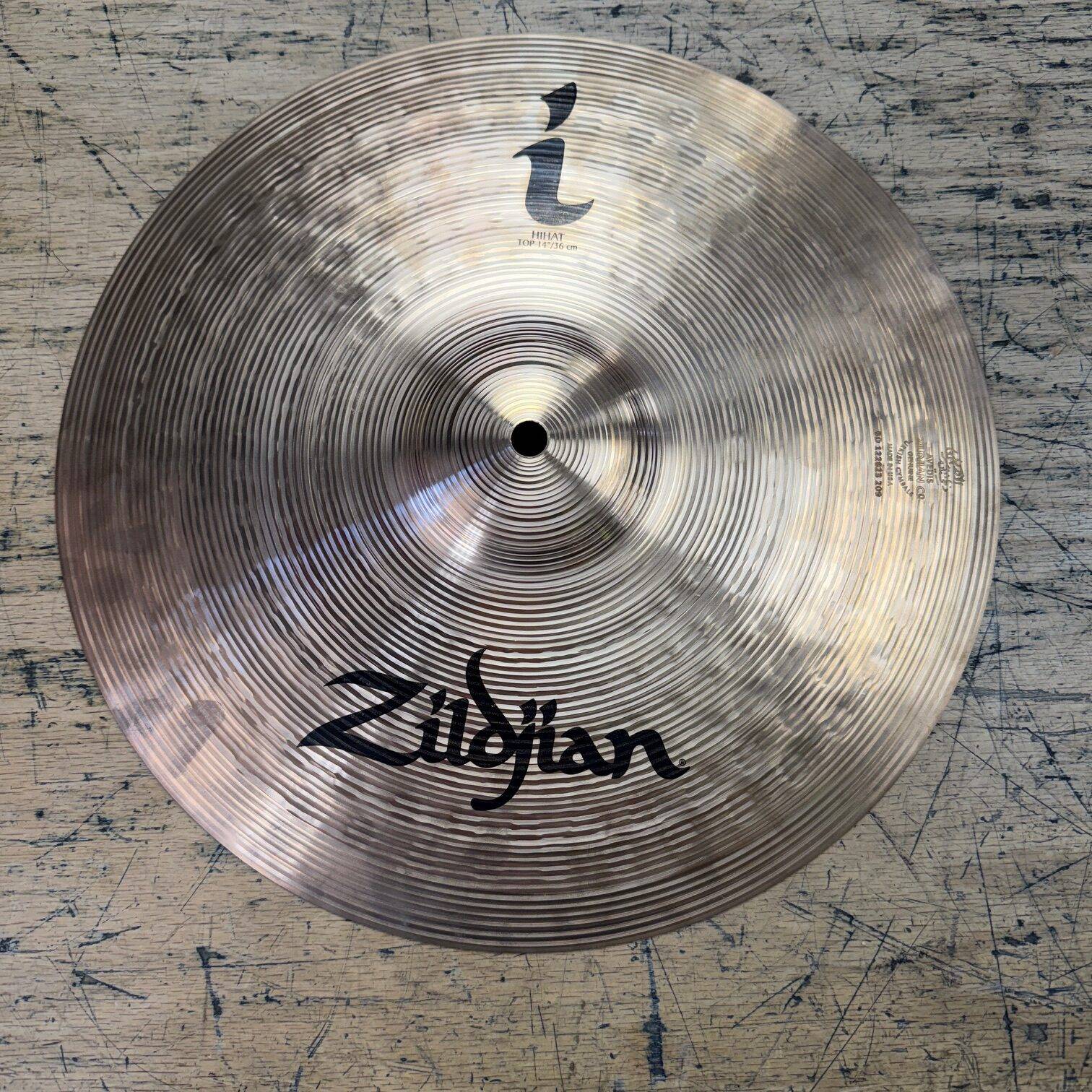 Used Zildjian i Series 14" Hi Hat Cymbals - Image 2