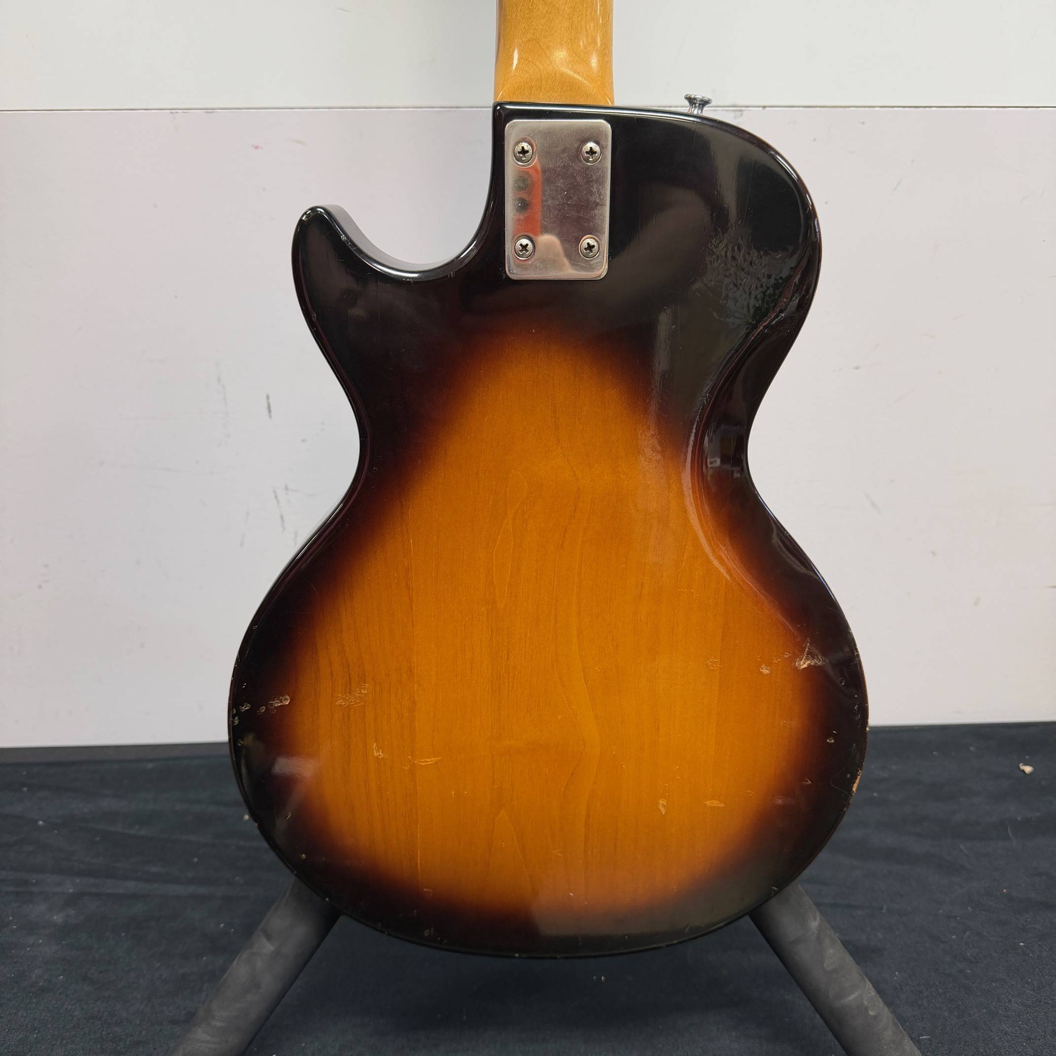 Vintage Gibson S-1 Electric Guitar with Gibson Hard Case 1970's Sunburst - Image 22