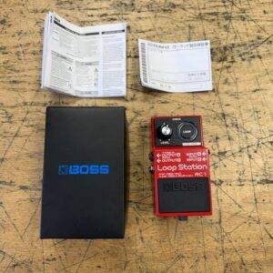 Used Boss RC-1 Loop Station Looper Guitar Pedal with Original Box and Manual