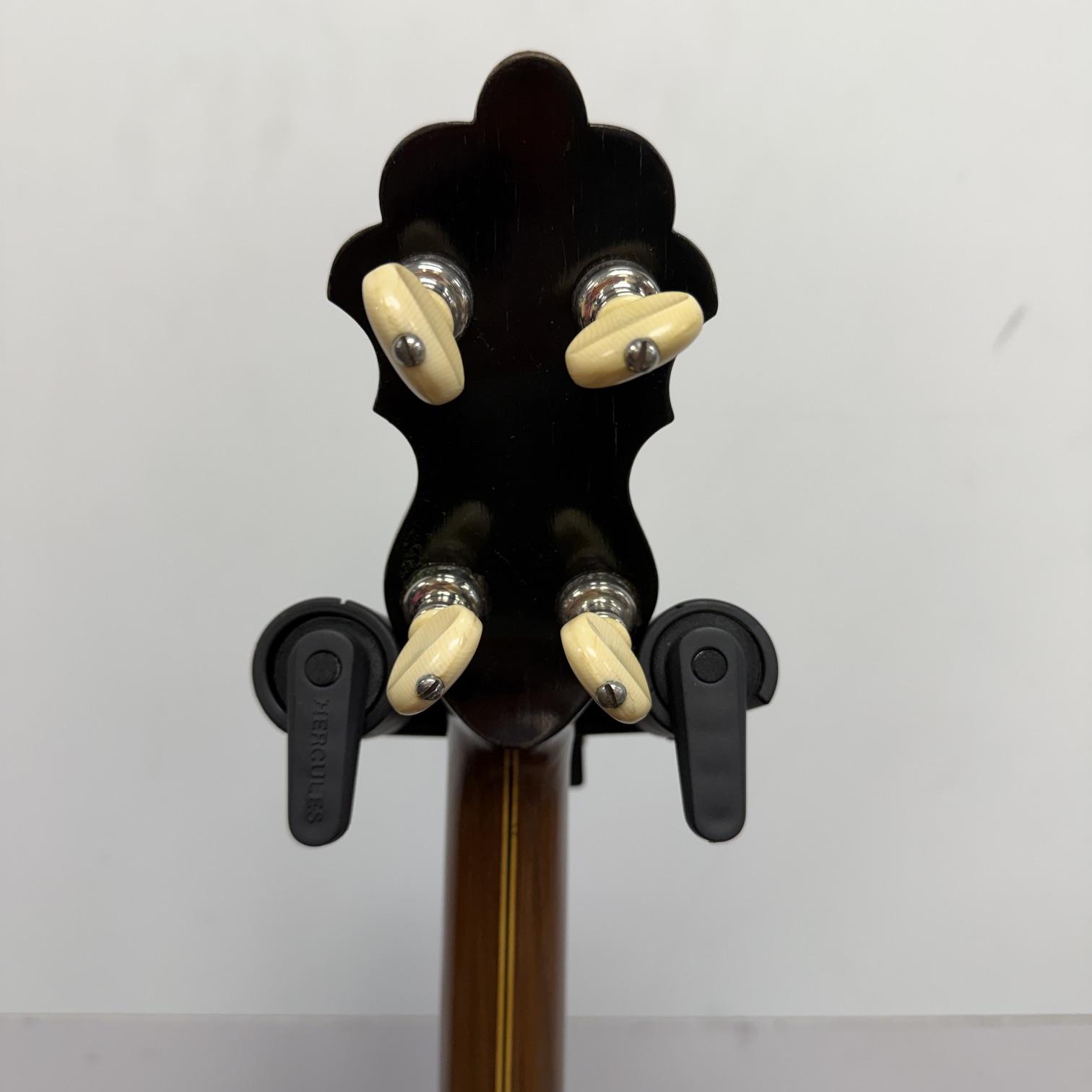 Vintage Gretsch Broadkaster Neck with Orchestrella Body 4-String Tenor Banjo with Resonator and Case - Image 17