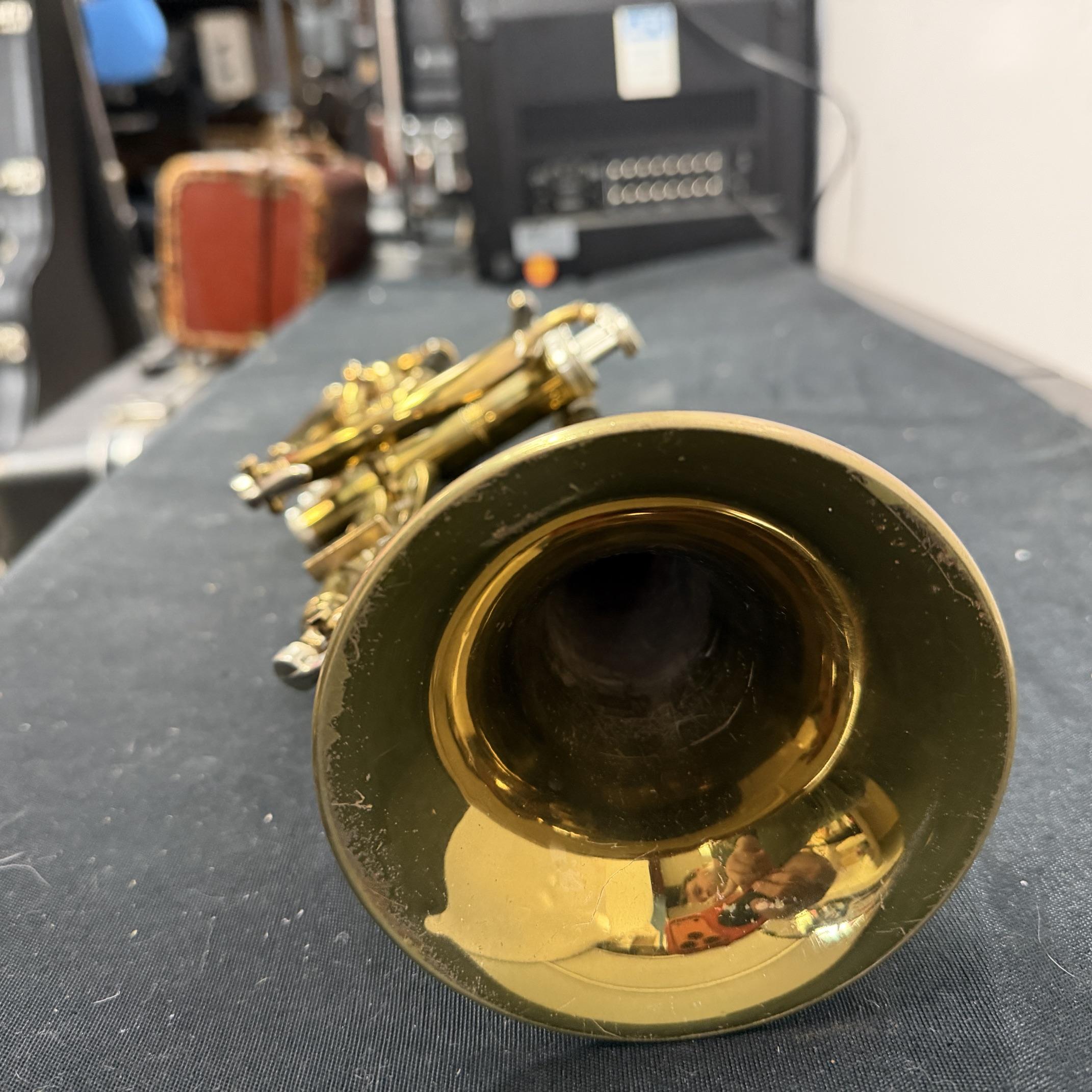 Vintage 1954 EK Blessing Standard Bb Cornet with Case Just Serviced Besson 5 Star Mouthpiece - Image 7