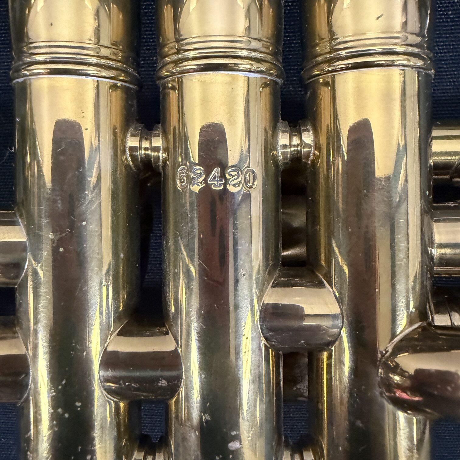 Vintage 1954 EK Blessing Standard Bb Cornet with Case Just Serviced Besson 5 Star Mouthpiece - Image 14