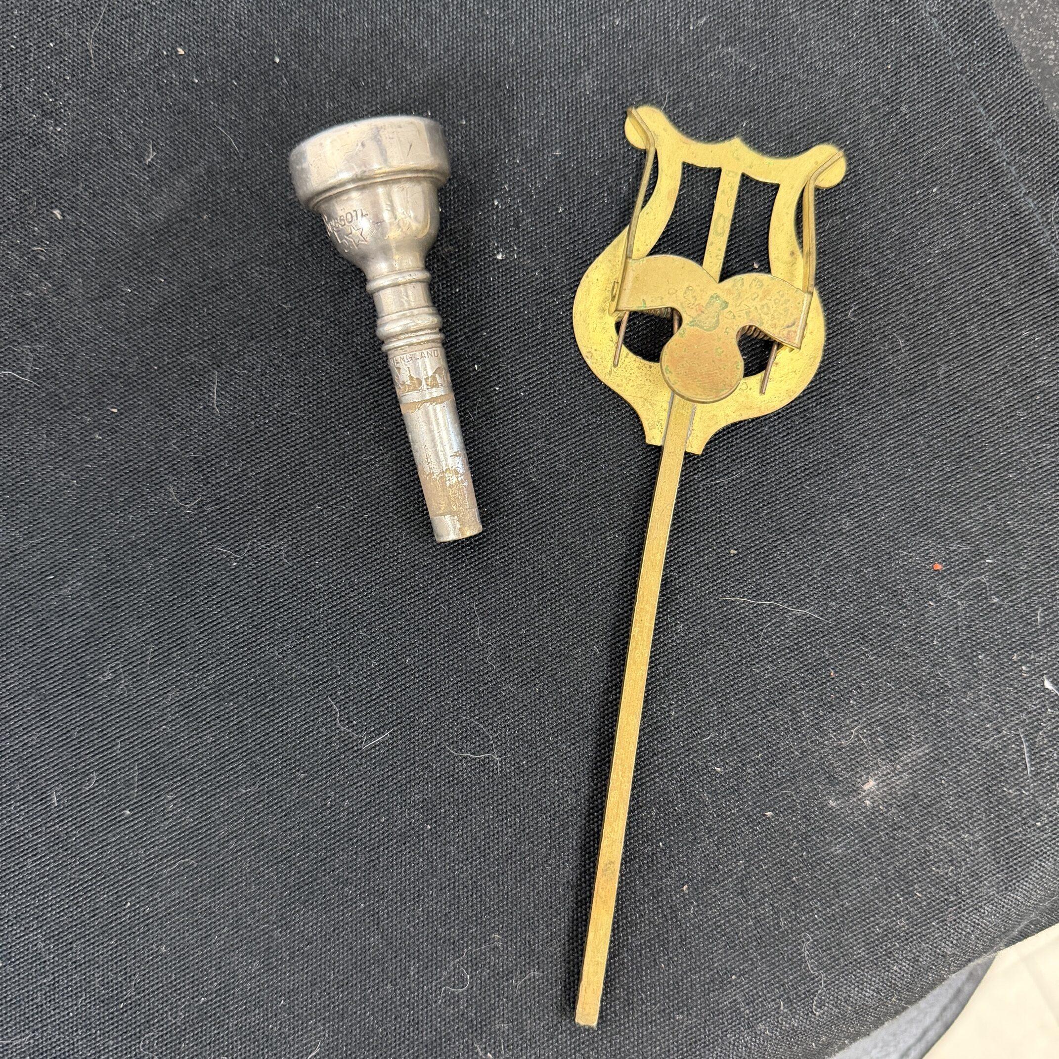 Vintage 1954 EK Blessing Standard Bb Cornet with Case Just Serviced Besson 5 Star Mouthpiece - Image 15