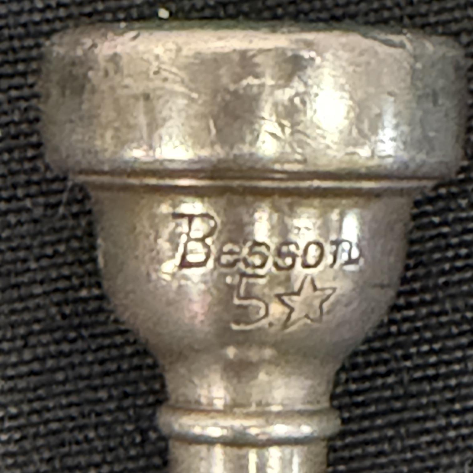 Vintage 1954 EK Blessing Standard Bb Cornet with Case Just Serviced Besson 5 Star Mouthpiece - Image 16