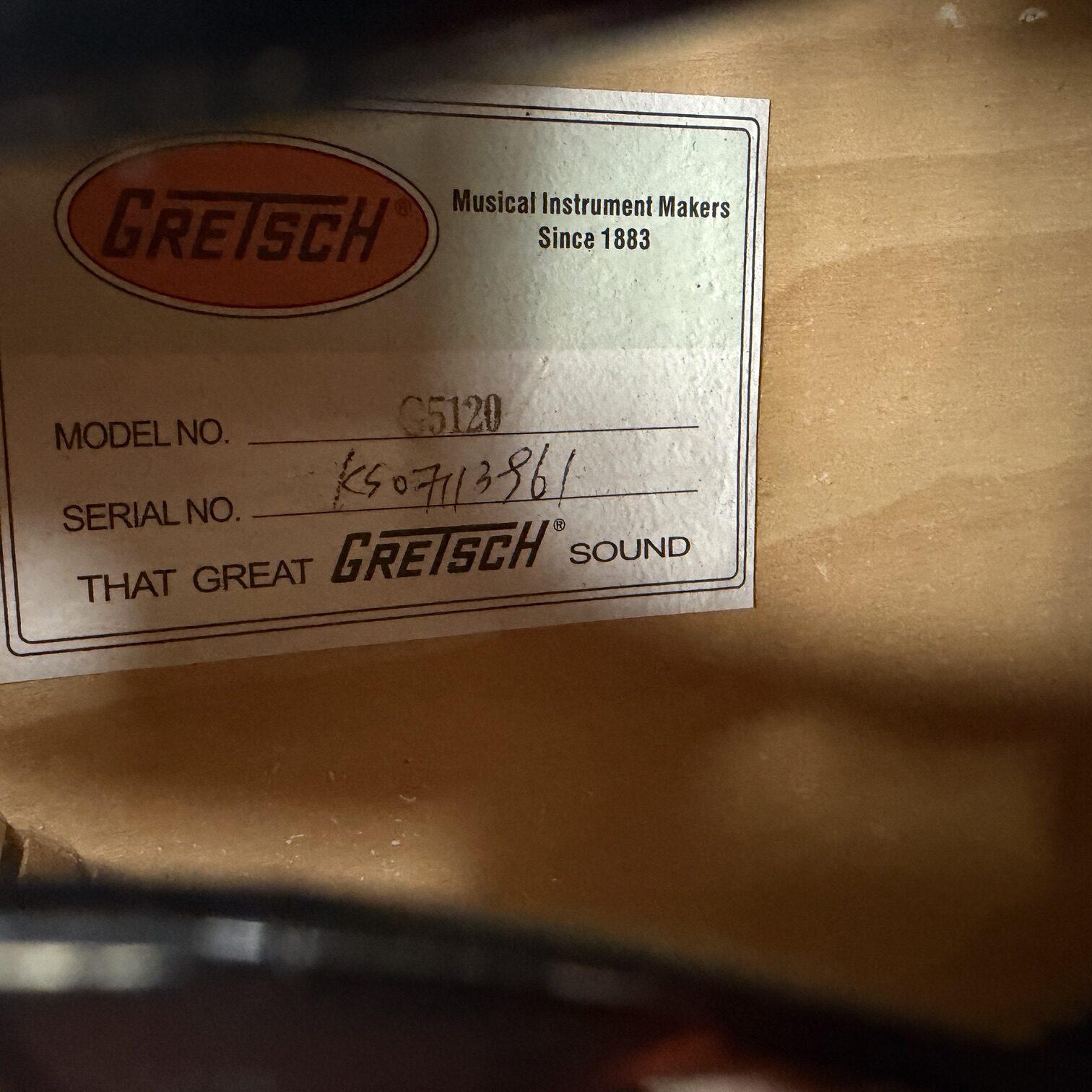 Used Gretsch Guitars G5120 Electromatic Hollowbody With Bigsby Tailpiece Electric Guitar Made in Korea with Case 2007 - Image 14