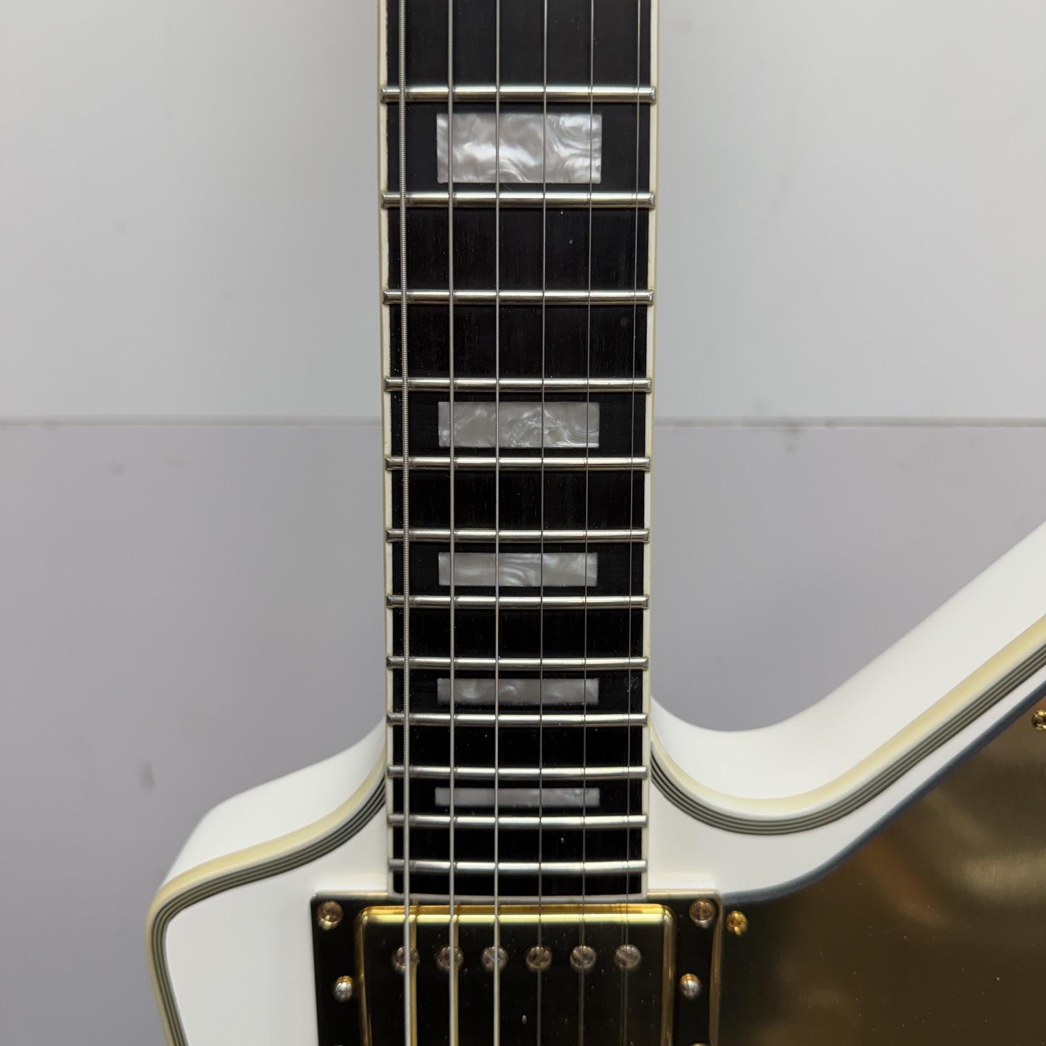 Used Epiphone Limited Edition Lzzy Hale Signature Explorer Electric Guitar Alpine White with Original Case COA 2019 - Image 8