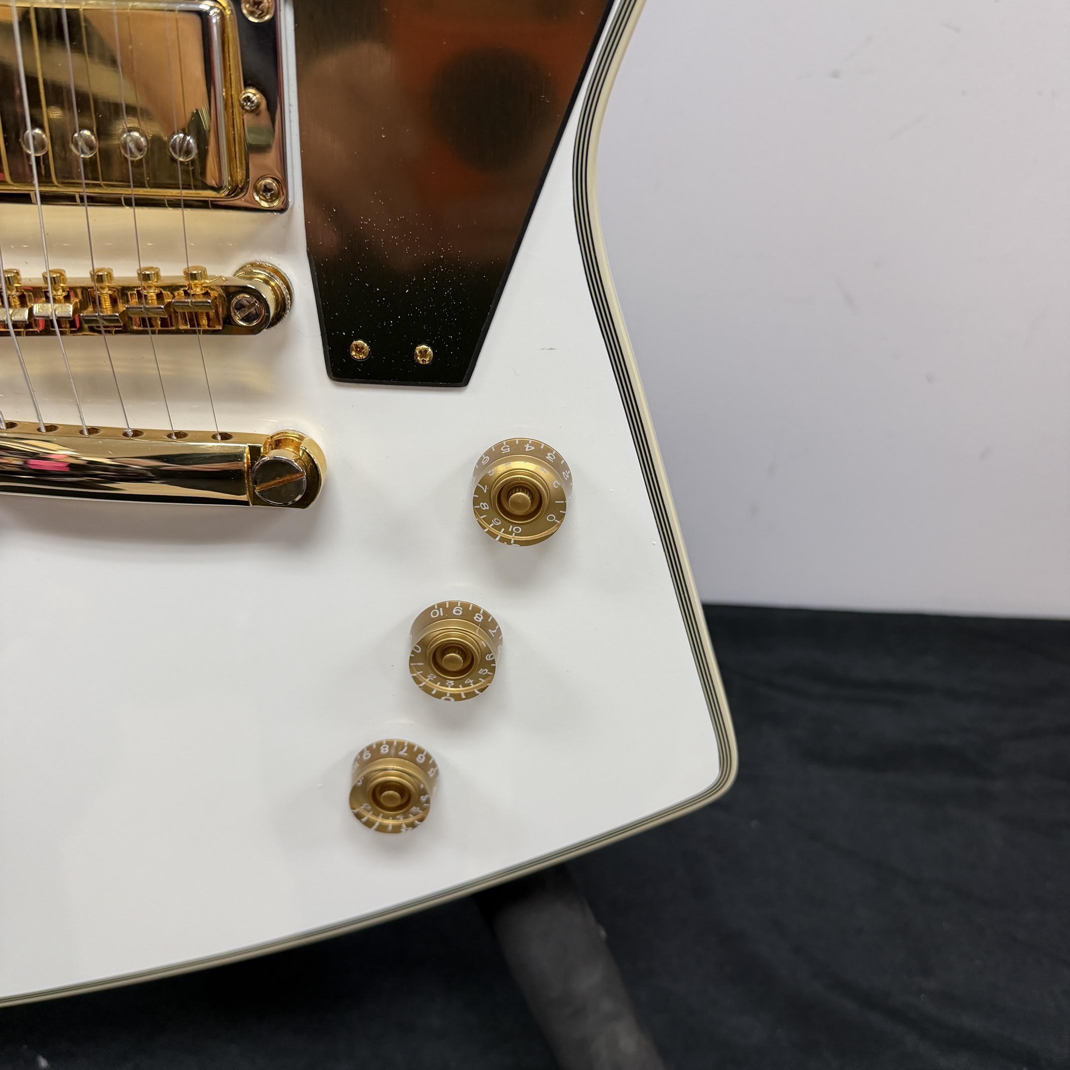 Used Epiphone Limited Edition Lzzy Hale Signature Explorer Electric Guitar Alpine White with Original Case COA 2019 - Image 13