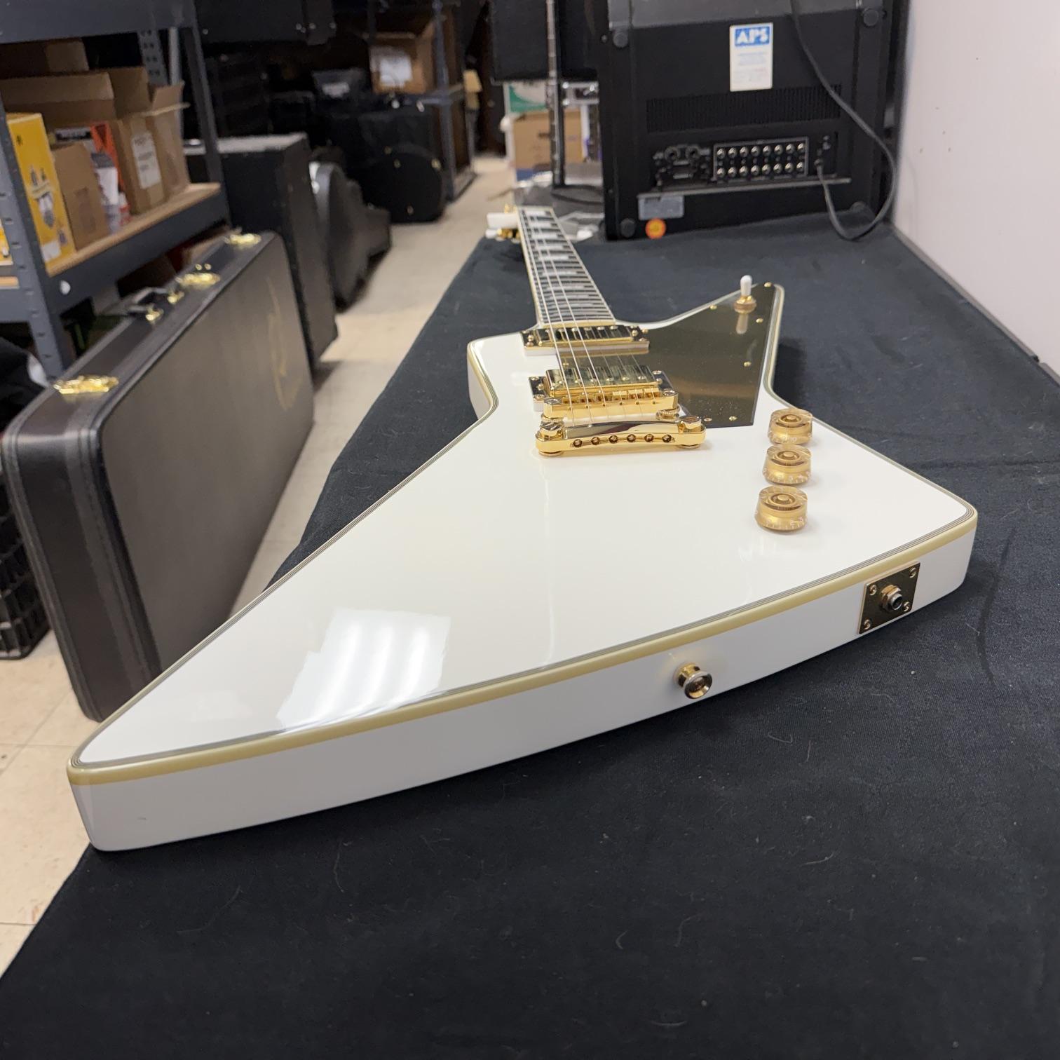 Used Epiphone Limited Edition Lzzy Hale Signature Explorer Electric Guitar Alpine White with Original Case COA 2019 - Image 24