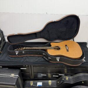 Used Teton STS105CENT 105 Series Dreadnought Acoustic Electric Guitar with Case