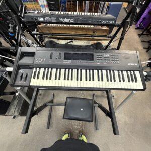 Vintage Ensoniq SD-1 Music Production Synthesizer Keyboard Made in the USA 1991