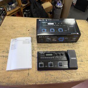Used BOSS GT-1 Guitar Multi-Effects Processor Guitar Pedal with Original Box and Manual #2