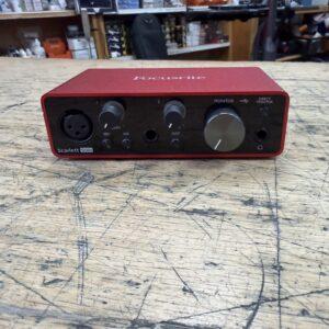 Used Focusrite Scarlett Solo 3rd Gen USB Audio Interface