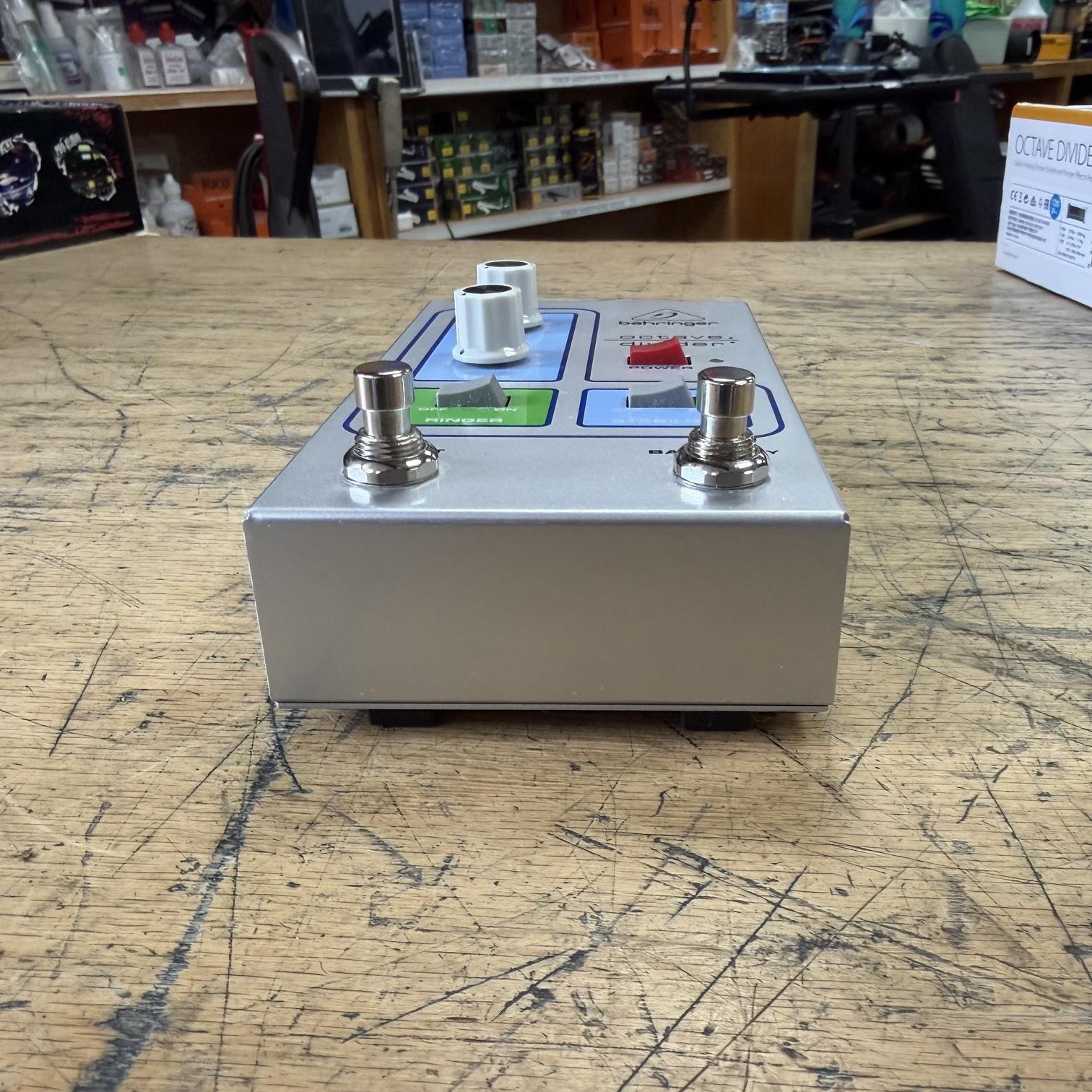 Used Behringer Octave Divider Classic Analog Octave Divider & Ringer Guitar Effects Pedal with Original Box - Image 3