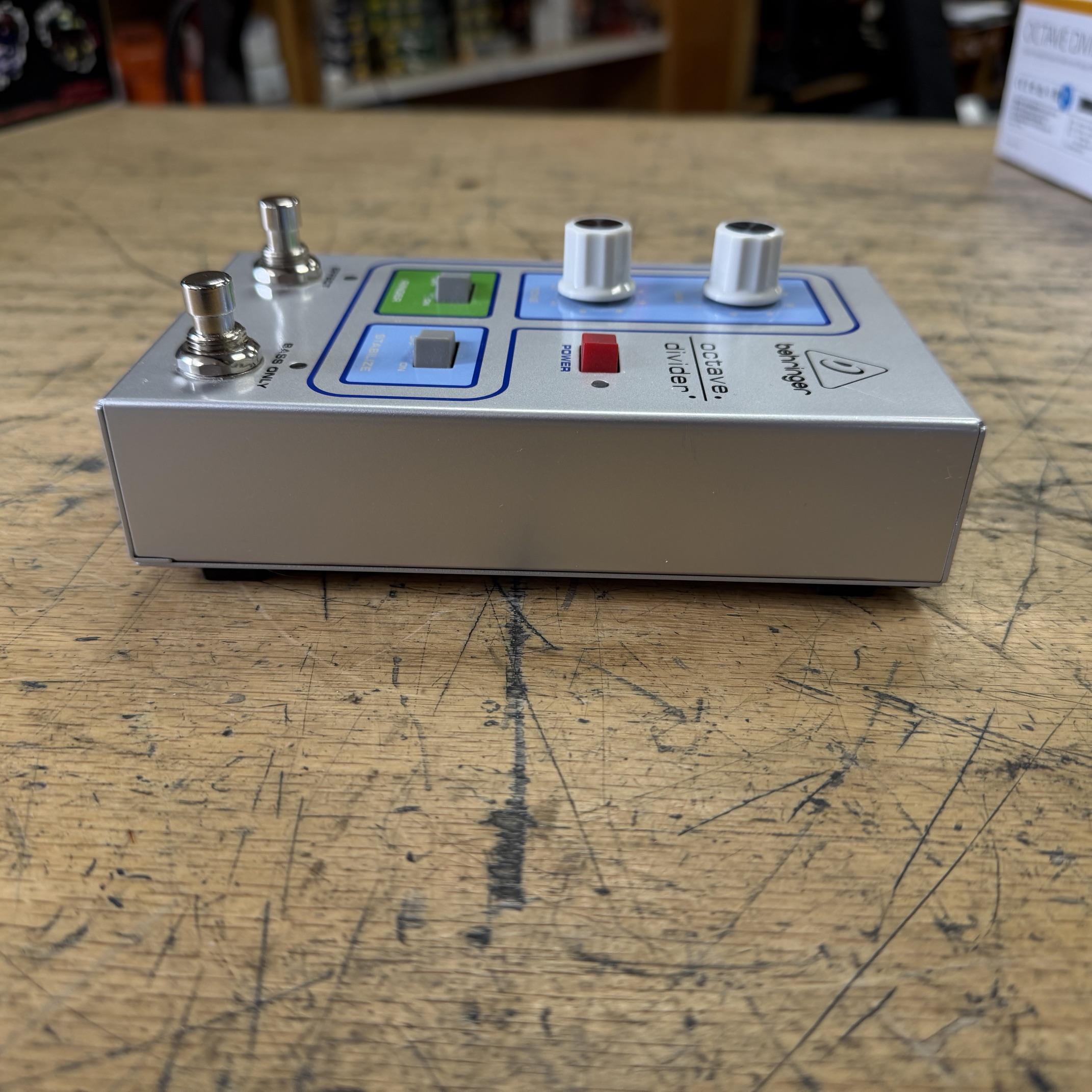 Used Behringer Octave Divider Classic Analog Octave Divider & Ringer Guitar Effects Pedal with Original Box - Image 5