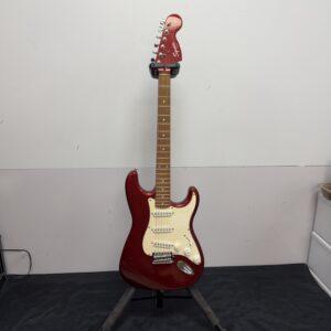 Used Squier by Fender Strat Stratocaster Affinity Series Electric Guitar with Matching Color Headstock 2004