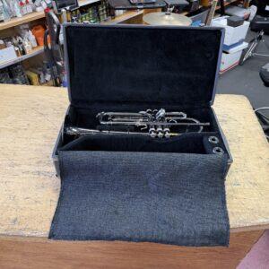 Used Cannonball Stone Series Black Nickel Bb Trumpet with Case Made in Germany