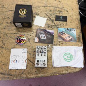 Used Walrus Audio Mako Series D1 V2 High Fidelity Stereo Delay Guitar Pedal with Original Box
