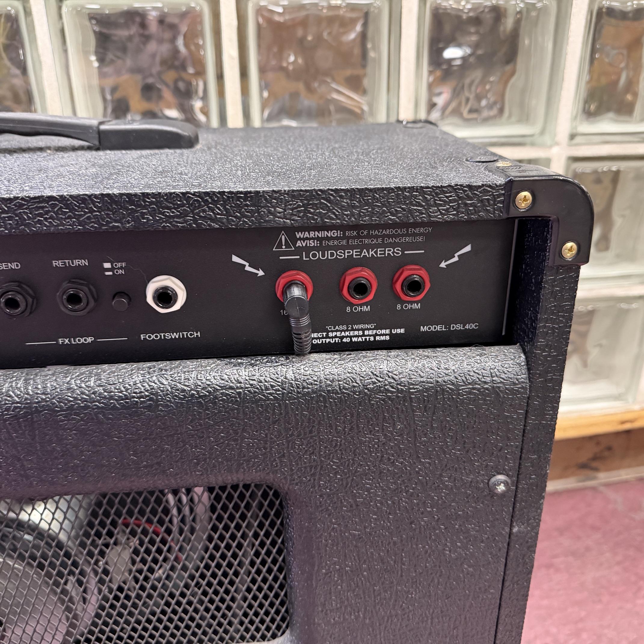 Used Marshall DSL 40C 40-watt 2-Channel Tube Combo 1x12 Guitar Amp Amplifier - Image 9