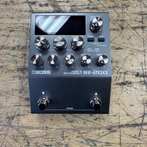 Used Boss IR-200 Amp and IR Cabinet Guitar Pedal