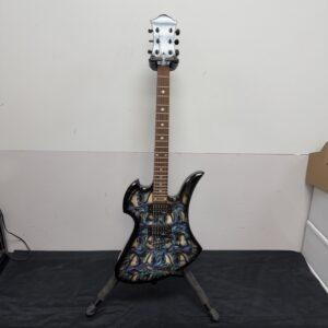 Used BC Rich Body Art Collection Forty Lashes Mockingbird Electric Guitar 2004