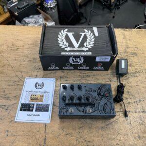 Used Victory Amplification V4 The Kraken Valve Overdrive Guitar Preamp Pedal with Original Box Manual and AC Adapter